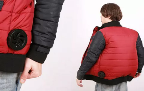 Crean la chaqueta con secado automático de Volver al Futuro