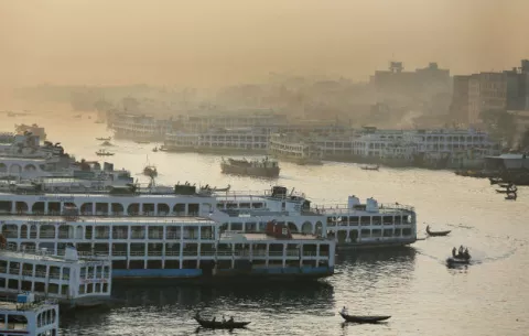 Subida del mar, un desafío para ciudades costeras de Asia