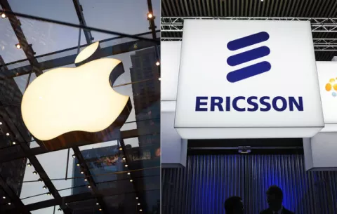 Apple y Ericsson llegan a un acuerdo de siete años sobre uso de patentes