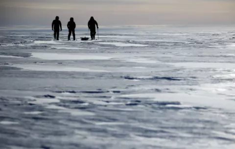   El Glaciar Unión, un oasis para la ciencia  