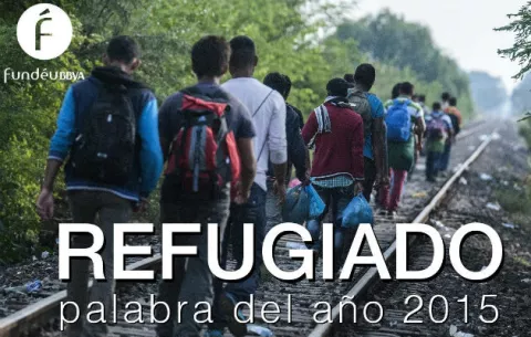  "Refugiado", palabra del año 2015 para la Fundéu BBVA