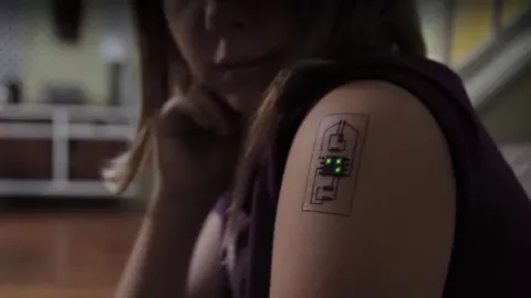 "Tech Tats", los tatuajes tecnológicos que son un circuito sobre la piel