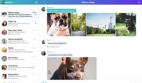 Yahoo lanza una app de mensajería que mezcla Flickr y Tumblr