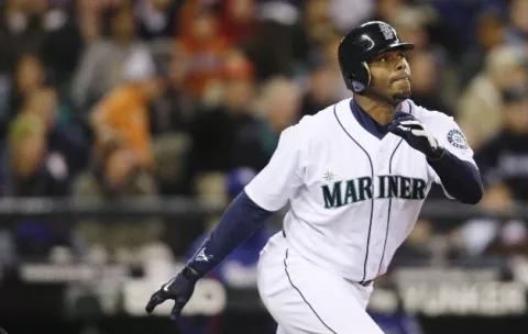 Griffey Jr.  la sacó del parque 