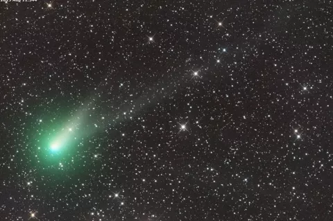 El cometa Catalina se podrá observar a simple vista la próxima semana