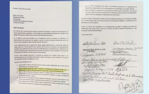 Piden intervención de Naciones Unidas ante crisis de justicia en Panamá