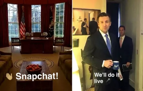 ¡La Casa Blanca tiene Snapchat!