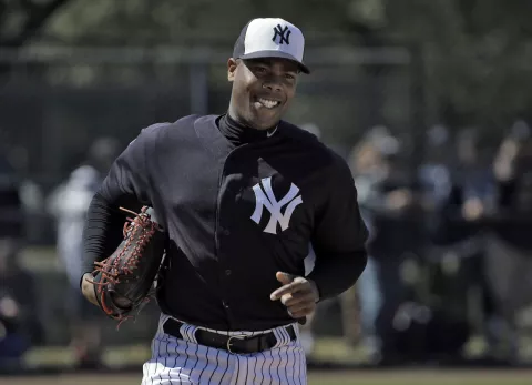 Chapman  volvió a las prácticas 