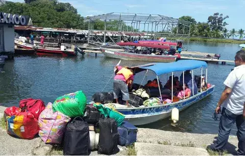Prosigue traslado de educadores a zonas de difícil acceso en Bocas