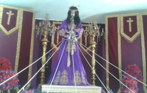 Preparan al Cristo Jesús Nazareno de Atalaya