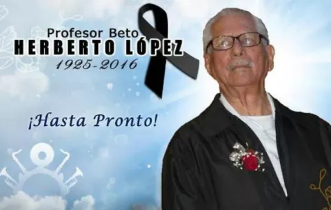 Fallece Herberto López, insigne músico chitreano 