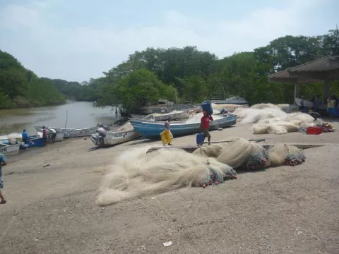 En el puerto El Agallito, casi paralizada actividad pesquera