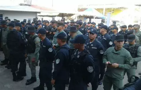 Empieza a llegar pie de fuerza de seguridad para Carnavales en Los Santos