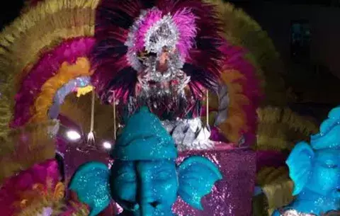 Despliegue de fantasía y lujo en Carnaval de Las Tablas