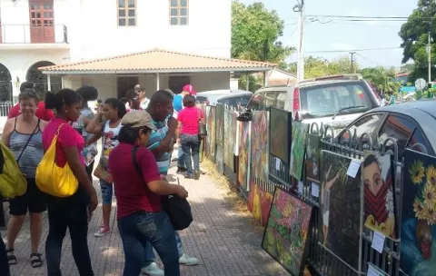 Un grupo de 80 pintores exponen en Penonomé 