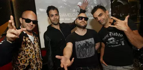 Intensa noche de rock con Caramelos de Cianuro
