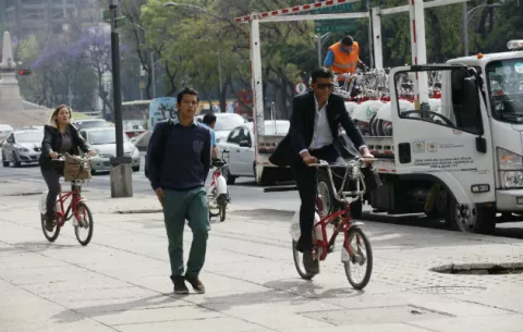 Bicicleta y auto compartido, alternativas de movilidad en la Ciudad de México