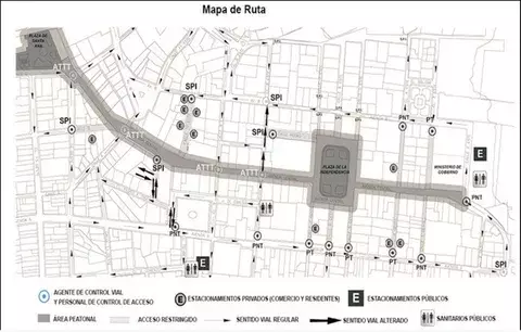 Alcaldía inicia plan de peatonalización del Casco Antiguo