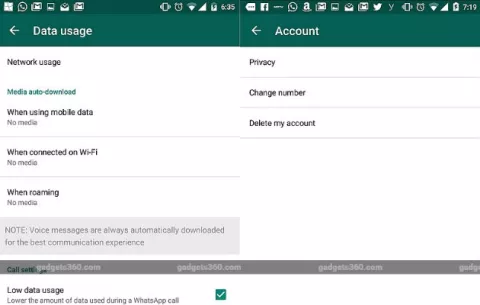 ¡CUIDADO! Nuevo menú de ajustes de Whatsapp