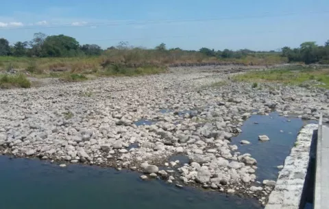 Se queda sin agua el sistema de riego Remigio Rojas