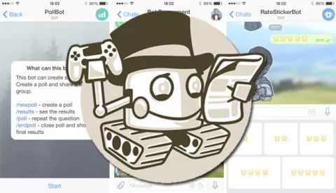 Cuidado Whatsapp, Telegram tiene nuevos "bots"
