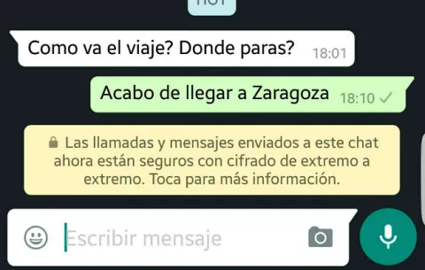 Whatsapp activó el cifrado de mensajes ¿sabes cómo funciona?