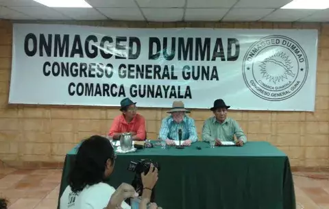 Autoridades desconocen carta de congreso Guna