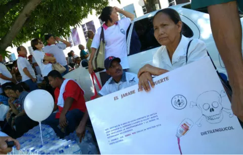 Califican de genocidio caso Dietilenglicol en tercera semana de audiencia 