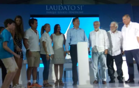 Inauguran el parque eólico más grande de Centroamérica