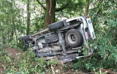 Funcionario del Idiap se salva de milagro tras accidente en Chiriquí