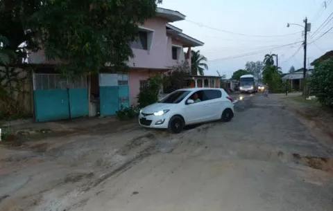 Calles de Parita se han vuelto intransitables
