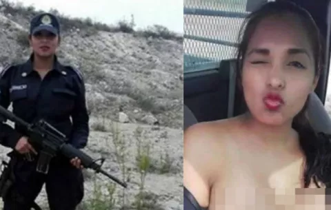  Policía se disculpa por posar desnuda dentro de patrulla