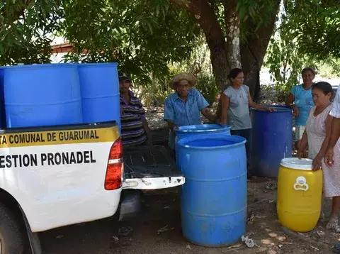 Malestar por falta de agua en el sur de Soná