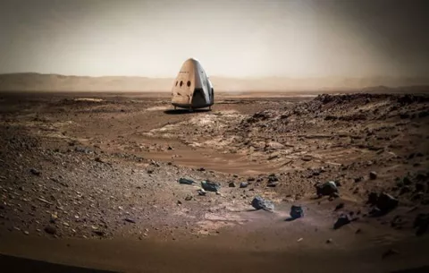 SpaceX quiere enviar una cápsula a Marte en el 2018