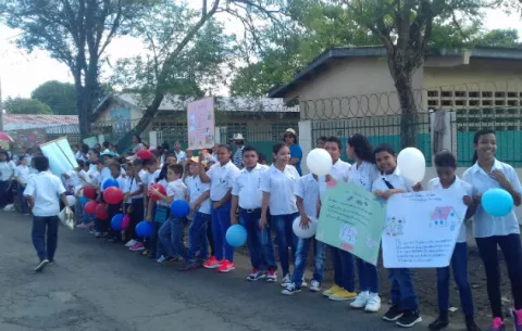 Estudiantes piden no más violencia en Chiriquí