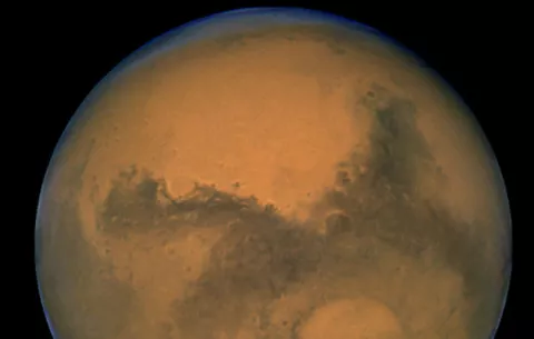 Marte, Tierra y Sol se alinearán perfectamente el domingo