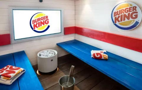 En Finlandia, hasta un Burger King tiene sauna