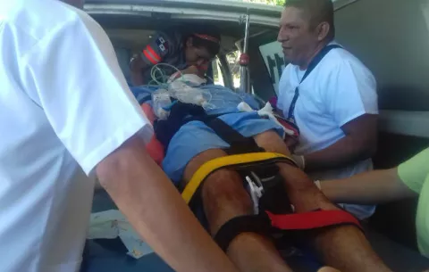 Le roban tras propinarle un balazo, en Boquerón
