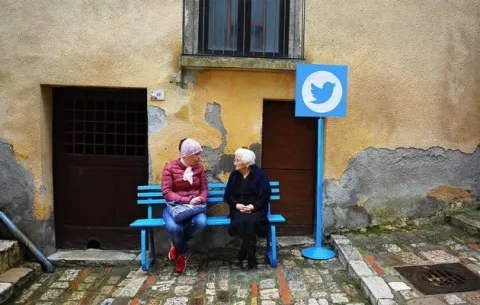El pueblo que se conecta sin Internet