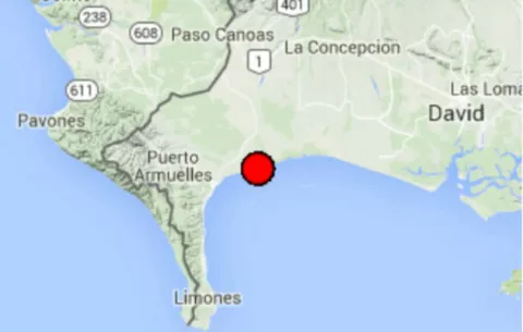 Dos sismos sacuden la provincia de Chiriquí