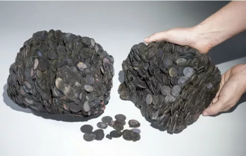 Buzos descubren antiguo tesoro romano en Israel