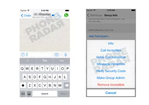 Videollamadas de Whatsapp ya están disponibles para iOS 