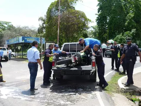 Agente policial herido en colisión en Chitré