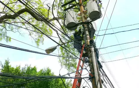 Removerán cables sin uso desde la ciudad hasta el oeste