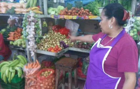 Preocupación, hay poca cebolla y cara en Coclé