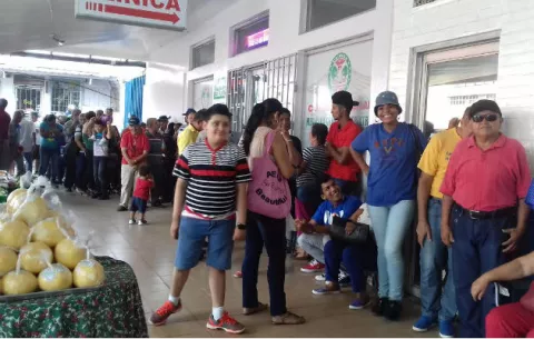Centros de salud y policlínicas con largas filas en Chiriquí 