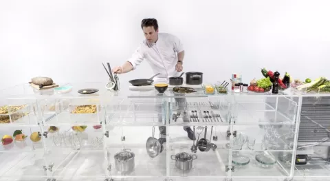 La cocina transparente que mejora hábitos de alimentación