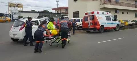 Colisión en La Chorrera deja dos heridos
