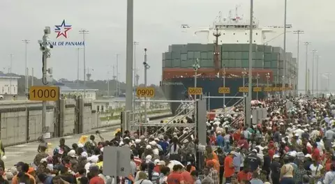 Starting today, Panama hails a new era in international commerce