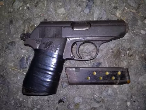 Aprehenden a sujeto y decomisan arma en El Sapo de David